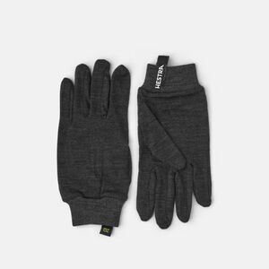Hestra Merino Wool Liner Active Glove Liners - Dark Gray